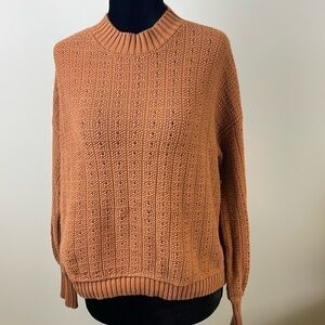 Saltwater luxe rose sweater size small